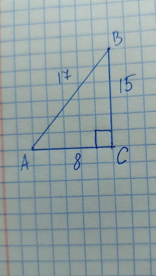 Дан треугольник , у которого ∠=90°. vpr_m_8_130.svg Найди третью сторону треугольника и ∠, если изве