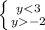 \left \{ {{y-2}} \right.