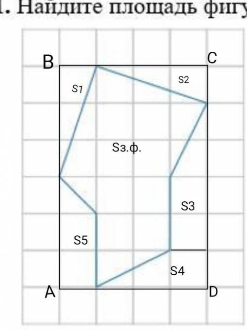 Найдите площадь фигуры.