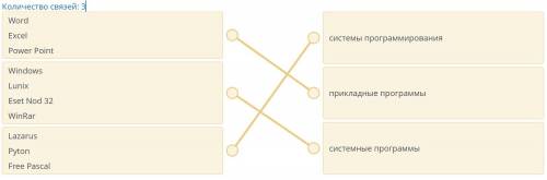 Проведите соответствие программ назначения 1 системы программирования 2 прикладные программы 3 систе