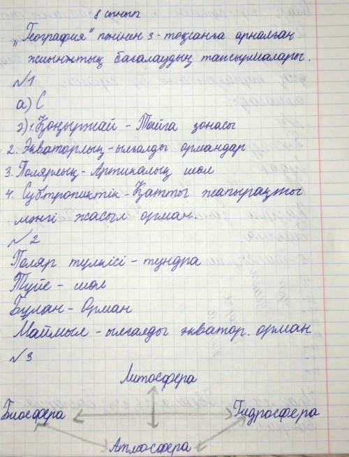 мне очень нужны ответы. Хорошо будет если ответ придёт примерно около 15 минут.Георграфия 8класс 3 ч