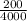 \frac{200}{4000}