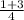 \frac{1+3}{4}