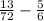 \frac{13}{72} -\frac{5}{6}