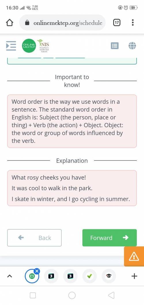 How healthy are you? Put the words into the correct order to make up sentences.rosyyoucheeksWhathave