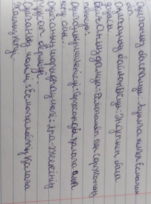 Қазақ əдебиеті 5 сынып анасын сағынған бала əңгімесіндегі композициялық құрлымын анықтау.оқиғаның ба