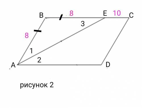 Знайти сторони паралелограма,якщо бісектриса проведена з вершини гострого кута ділить протилежну сто