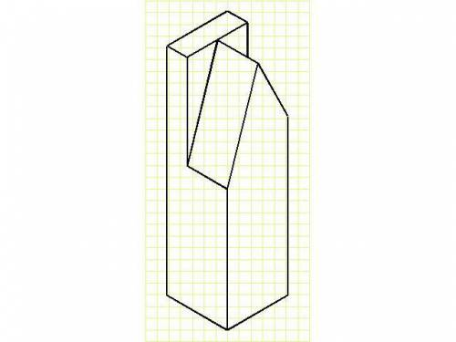 , кто понимает черчение начертить правую сторону И если аксонометрию Можно просто наглядно Буду оч