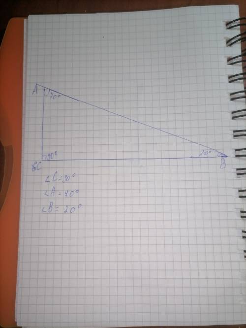 У трикутнику ABC кутC = 90° АС = 5 см; ВС = 12 см. Розв'яжіть цей трикутник (кути трикутника знайдіт