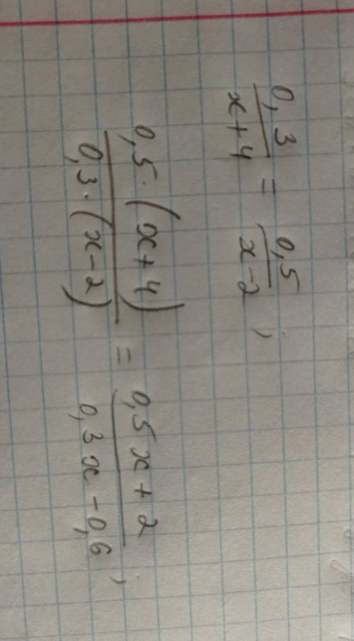 знак / это дробь Реши уравнение, используя основное свойство пропорции (если a/b=c/d, то a⋅d=b⋅c): 0