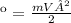 Ек = \frac{mV²}{2}