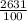 \frac{2631}{100}