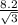 \frac{8.2}{\sqrt{3} }