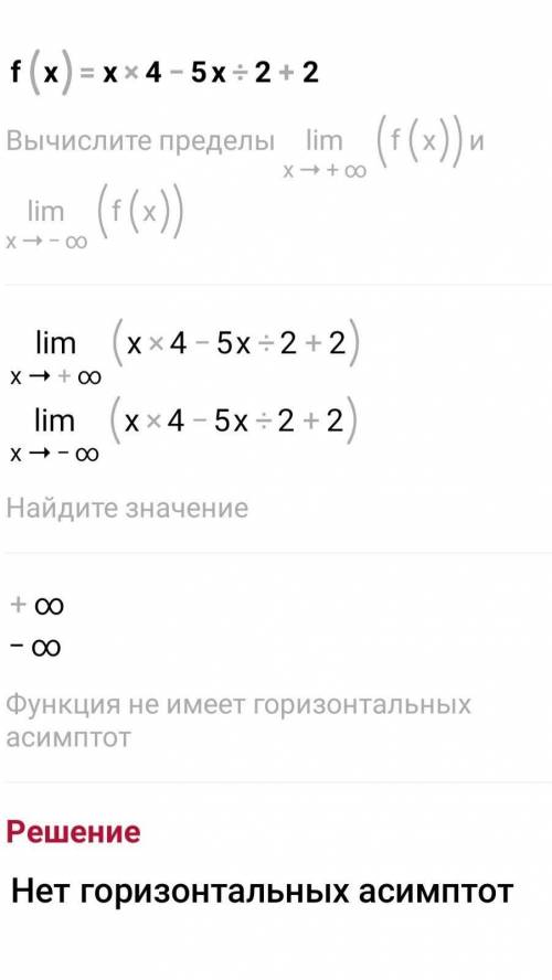 Дослідити функцію f(x) =x4-5x:2+2