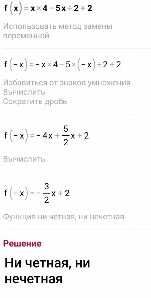 Дослідити функцію f(x) =x4-5x:2+2