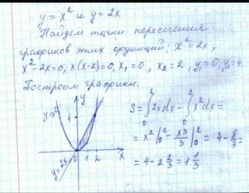 Найдите площадь фигуры ограниченной линиями y=2x^2 ; y=x+1