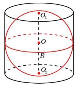 Цилиндр описан около шара.Найдите объём шара,если объём цилиндра 78​
