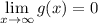 \lim\limits_{x\to\infty}g(x)=0