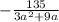 -\frac{135}{3a^{2}+9a }