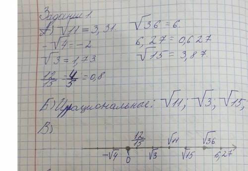 Решение заданий запишите подробно. Задание 1. Заданы числа: alg ek 8 kl 1.png а) Преобразуйте числа: