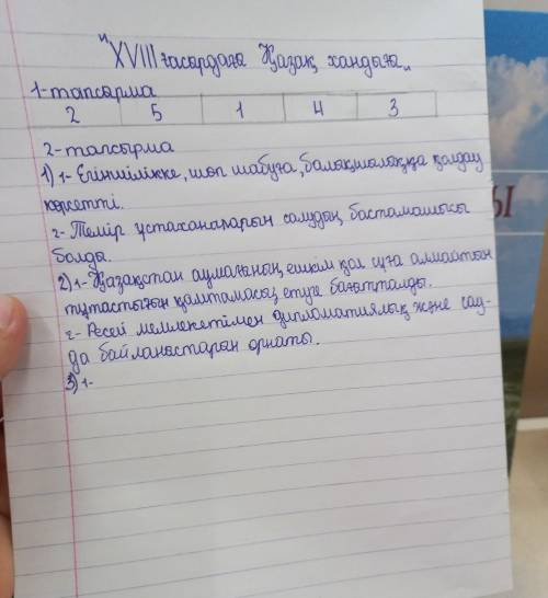 2.Абылай ханның ішкі және сыртқы саясатына талдау жасаңыз. Абылай ханның ішкі саясатының бағыттары 2