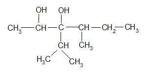 составить структурную формулу спирта 3-изотропии-4-митилгександиол-2,3
