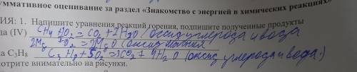 у меня СОР Напишите уравнения реакций горения, подпишите полученные продукты углерода (IV) магния пр