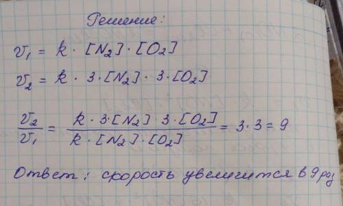 Одним из факторов, влияющих на скорость химической реакции, является концентрация реагирующих вещест