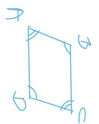 Знайте кути параллелограмма, якщо один з них доривнюэ 102