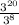 \frac{3^{20} }{3^8}