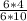 \frac{6*4}{6*10}