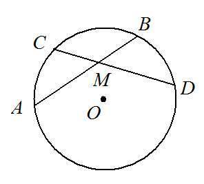 При пересечении двух хорд в окружности одна хорда оказалась разделена на отрезки 5 и 12 см Найди неи