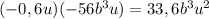 (-0,6u)(-56b^3u)=33,6b^3u^2