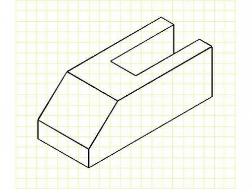 Букса . Надо начертить isometric view. Прям надо