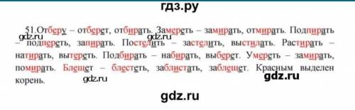 Русский язык 2 часть быстрова упр 51 5 класс .