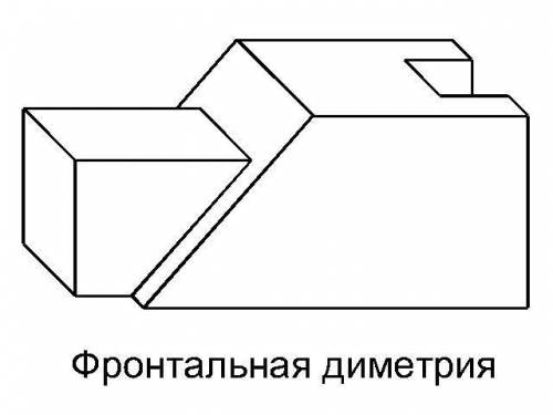 Постройте третью проекцию по двум заданным и модель в деметрии