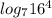 log_{7}16^4