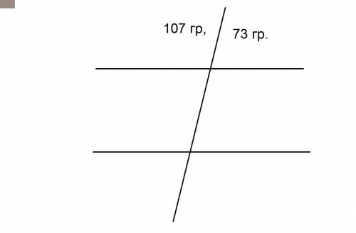 Если сумма двух соответственных углов, образованных при пересечении двух параллельных прямых секущей