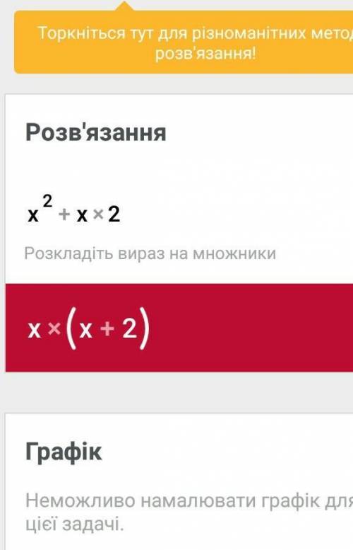 Знайдiть область визначення функцiï y = 1 ------------- x² + 2x