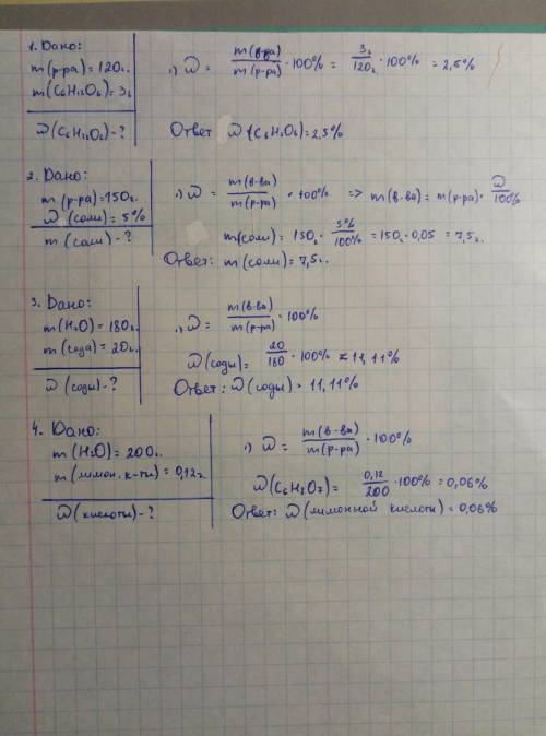 1. в растворе массой 120 г содержится глюкоза массой 3 г. определите массовую долю растворенного вещ