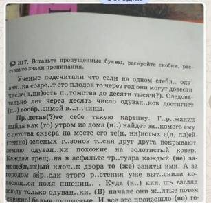 Вставить пропущенные знаки препинания, объяснить. Подчеркнуть грамматические основы, определить вид