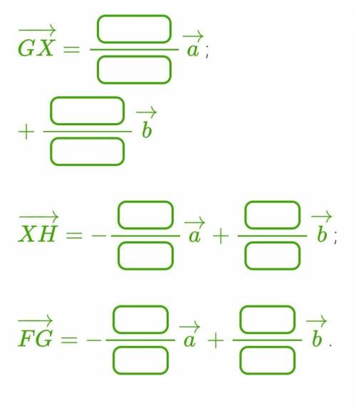 В трапеции EFGH основание EH в 4 раз больше основания FG.На стороне EH отмечена точка X так, что EX=