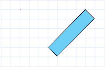 Найди площадь прямоугольника, изображённого на клетчатой бумаге с размером клетки 1 см × 1 см (см. р