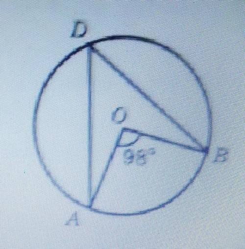 Точка O - центр кола зображеного на рисунку яка градусна міра кута ABD​