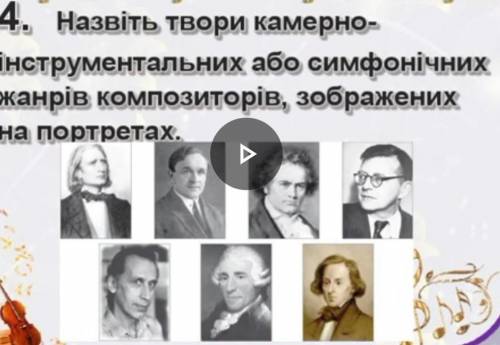 Композиторы Валентин Васильевич Сильвестров, Фредерик Шопен, Ференц Лист, Франц Йозеф Гайдн, ​Дмитр