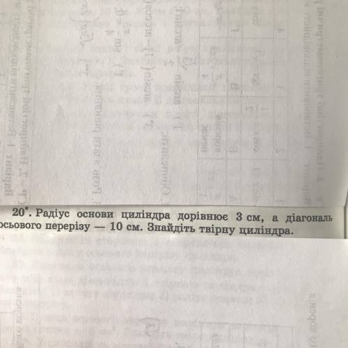 До ть не розуміюсь в конусах і циліндрах любу задачу