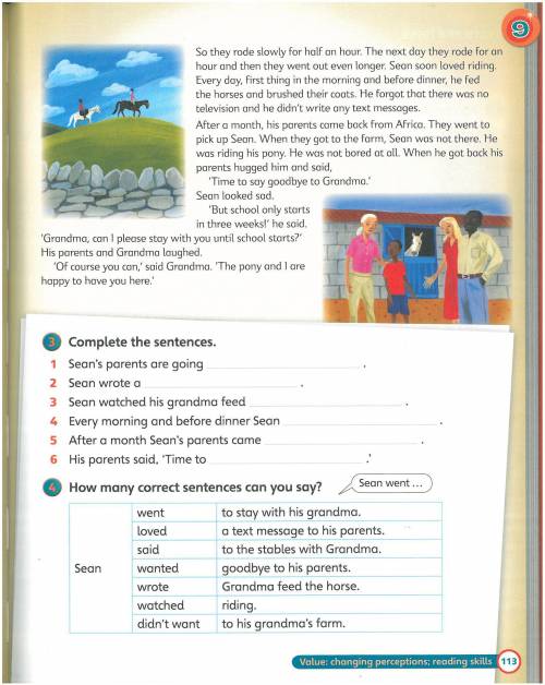 Read the text / do exercises after the text / write out sentences where you see Past simple formsПр