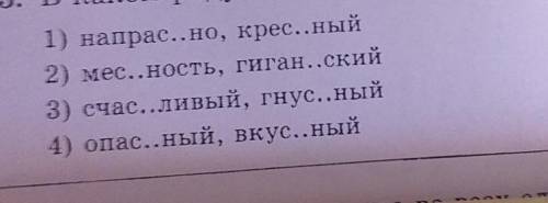 В каком ряду в обоих словах пропущена одна и та же буква?​