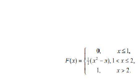 Случайная величина X задана функцией распределения F(x). Найти плотность распределения вероятност