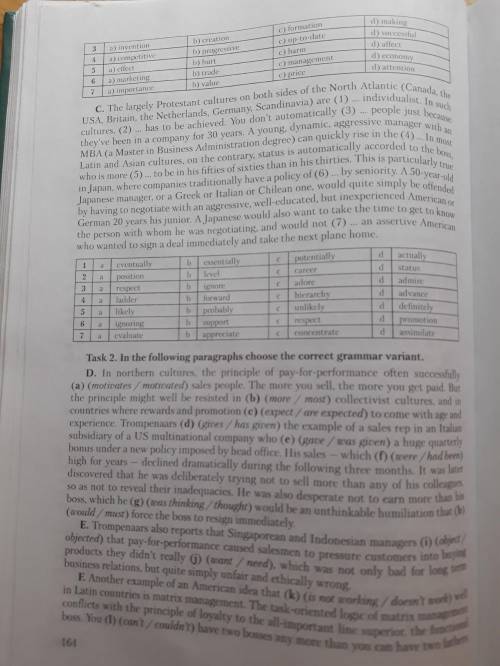 Кто-нибудь может правильные ответы дать по грамматике английского языка? Фото прикрепил. Тест 14